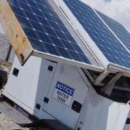 پنل خورشیدی دزدیده شده