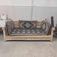 تخت سنتی تخت چوبی لوازم کافع