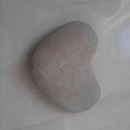 قلب سنگی بسیار زیبا و کاملا طبیعی