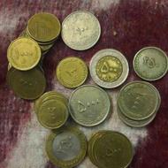 تعدادی سکه جمهوری و خارجی