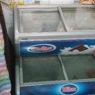 یخچال فریزر بستنی فروشگاهی افقی دو قلو