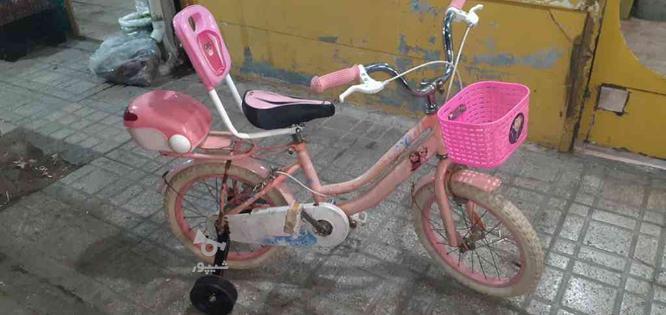 دوچرخه 16صورتی در گروه خرید و فروش ورزش فرهنگ فراغت در البرز در شیپور-عکس1