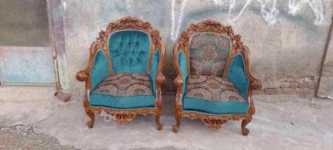 ست کامل شاهان با کاناپه سه تکه تمام چوب را ش در گروه خرید و فروش لوازم خانگی در آذربایجان شرقی در شیپور-عکس1