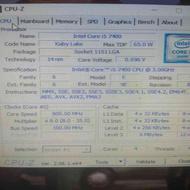 CPU i5 نسل 7 رم 8 DDR4