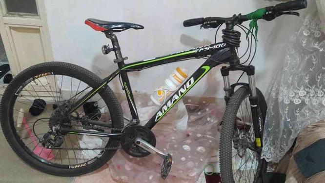 فروش دوچرخه امانو 27 دیسکی در گروه خرید و فروش ورزش فرهنگ فراغت در ایلام در شیپور-عکس1