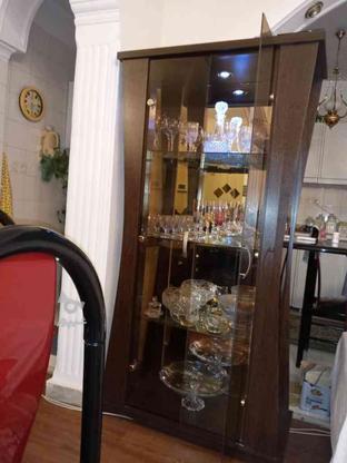 2بوفه آینه ای چوبی هریک4طبقه در گروه خرید و فروش لوازم خانگی در البرز در شیپور-عکس1