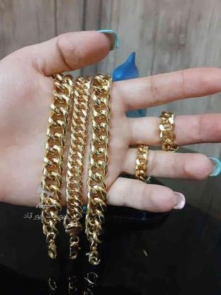 ست دستبند انگشتر کارتیر استیل در گروه خرید و فروش لوازم شخصی در تهران در شیپور-عکس1