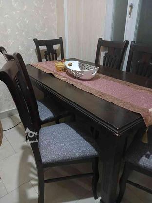 میز نهارخوری 6نفره سالم ومحکم در گروه خرید و فروش لوازم خانگی در تهران در شیپور-عکس1