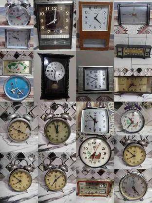 تعدادی ساعت دیواری و رومیزی قدیمی در گروه خرید و فروش لوازم خانگی در البرز در شیپور-عکس1