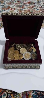 جعبه خاتم کاری جواهر با 100 سکه 100 ریالی در گروه خرید و فروش ورزش فرهنگ فراغت در تهران در شیپور-عکس1