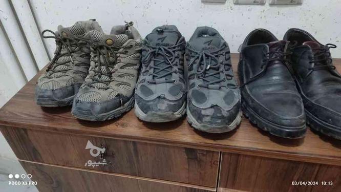 دو عدد کفش کتانی و یک عدد کفش مجلسی در گروه خرید و فروش لوازم شخصی در خراسان رضوی در شیپور-عکس1