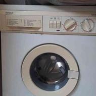 ماشین لباسشویی سالم وتمیز