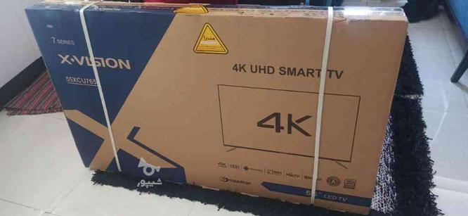 تلویزیون 55 اینچ ایکس ویژن در گروه خرید و فروش لوازم الکترونیکی در البرز در شیپور-عکس1