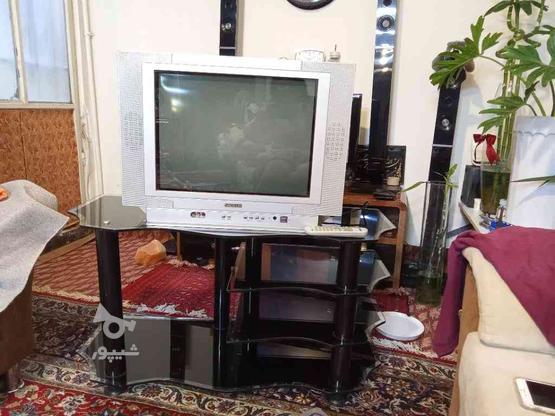 تلویزیون قدیمی سالم با میز و دیجیتال در گروه خرید و فروش لوازم الکترونیکی در البرز در شیپور-عکس1