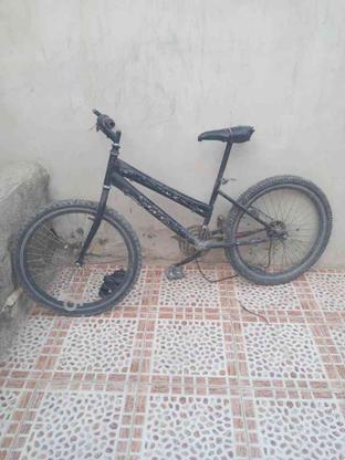 دوچرخه 24 پا کوتاه معاوضه با دوچرخه در گروه خرید و فروش ورزش فرهنگ فراغت در کرمان در شیپور-عکس1