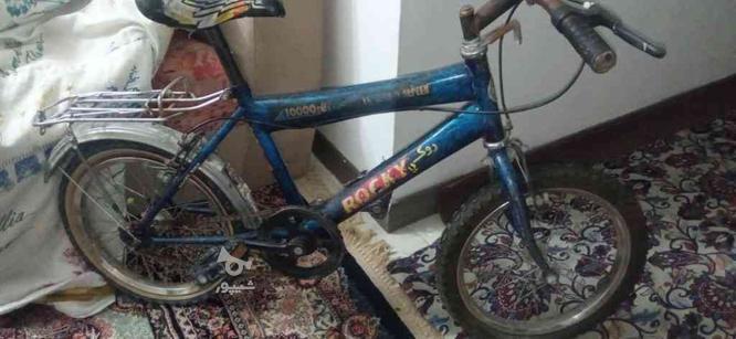 دوچرخه 16 سنگین و محکم سالم در گروه خرید و فروش ورزش فرهنگ فراغت در اصفهان در شیپور-عکس1