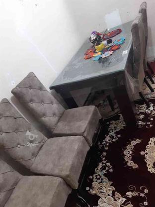 میزوصندلی ناهارخوری نو شش نفره در گروه خرید و فروش لوازم خانگی در خوزستان در شیپور-عکس1
