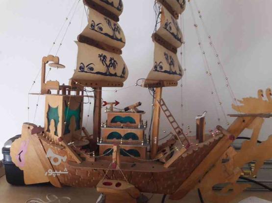 کشتی چوبی بادباندار در گروه خرید و فروش لوازم خانگی در خراسان رضوی در شیپور-عکس1
