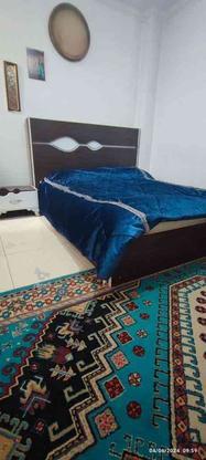تخت دو نفره پا تختی دراور اینه تشک در گروه خرید و فروش لوازم خانگی در اصفهان در شیپور-عکس1