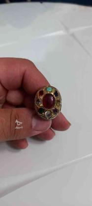 انگشتر نقره جواهری در گروه خرید و فروش لوازم شخصی در تهران در شیپور-عکس1