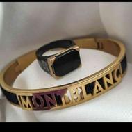 دستبند و انگشترMont Blanc