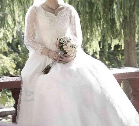 لباس عروس زیبا با بهترین قیمت در گروه خرید و فروش لوازم شخصی در تهران در شیپور-عکس1