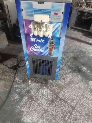دستگاه بستنی ساز قیفی پمپی خارجی در حد در گروه خرید و فروش صنعتی، اداری و تجاری در تهران در شیپور-عکس1