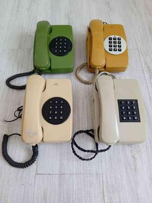 تلفن های دکمه‌ای قدیمی در گروه خرید و فروش لوازم خانگی در خراسان رضوی در شیپور-عکس1