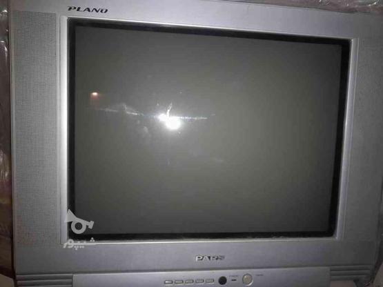 تلویزیون 21 اینچ پارس plano لامپ تصویر سوخته در گروه خرید و فروش لوازم الکترونیکی در تهران در شیپور-عکس1