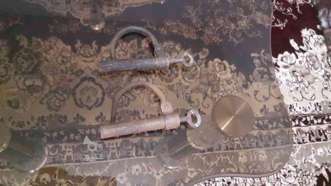 دو قفل کلکسیونی قدیمی همراه با کلید در گروه خرید و فروش ورزش فرهنگ فراغت در آذربایجان غربی در شیپور-عکس1