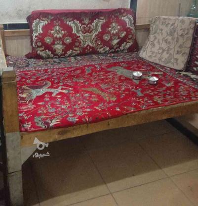 فروش تخت فلزی بافرش وپشتی در گروه خرید و فروش لوازم خانگی در کردستان در شیپور-عکس1