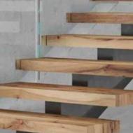پله چوبی کاور چوبی