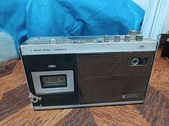 رادیو ظبت سانیو سالم در گروه خرید و فروش لوازم الکترونیکی در سیستان و بلوچستان در شیپور-عکس1