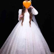 لباس عروس زیر قیمت تنخور اول