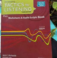 کتاب tacticf for listening developing
