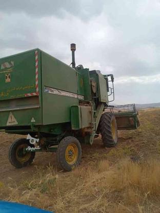 دوعدد کمباین کاهکوب آماده همکاری با کشاورزان مناطق گرمسیر در گروه خرید و فروش وسایل نقلیه در خوزستان در شیپور-عکس1