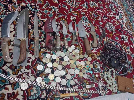 چاقو تسبیح سکه در گروه خرید و فروش ورزش فرهنگ فراغت در خراسان رضوی در شیپور-عکس1
