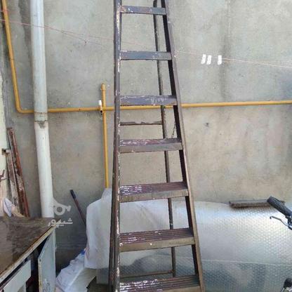 نردبان دوطرفه آهنی محکم در گروه خرید و فروش لوازم خانگی در مازندران در شیپور-عکس1