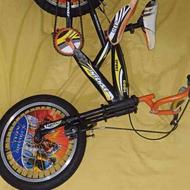 دوچرخه اسپرت جلوکمک سایز16 مناسب 4 تا 10 سال لاستیک در حد نو