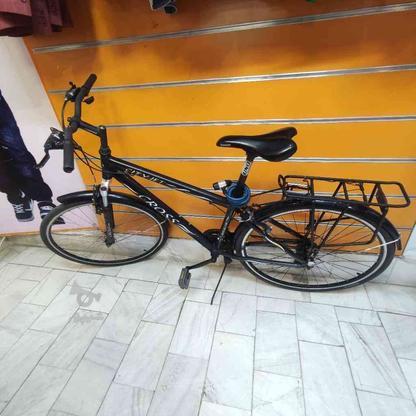 دوچرخه کراس شهری دنده ای کمک دار در گروه خرید و فروش ورزش فرهنگ فراغت در خراسان رضوی در شیپور-عکس1