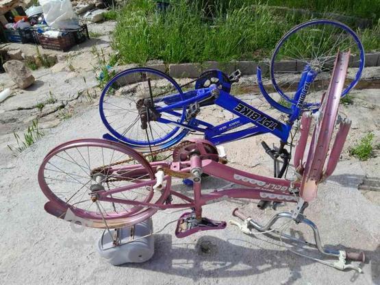 2تا دوچرخہ نیازمند تعمیر در گروه خرید و فروش ورزش فرهنگ فراغت در ایلام در شیپور-عکس1