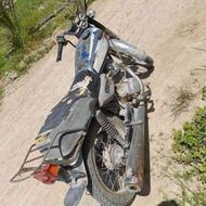 موتور سیکلت سی جی مزایده ای طرح قدیم انجین پلم 89