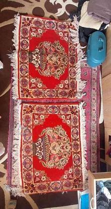 1 جفت قالیچه دستباف کاشان در گروه خرید و فروش لوازم خانگی در البرز در شیپور-عکس1