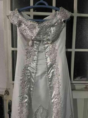 دو عدد لباس عروسی و نامزدی با ژپون و شنل و تور در گروه خرید و فروش لوازم شخصی در بوشهر در شیپور-عکس1