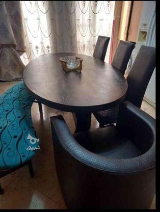 میز وصندلی هشت نفره در گروه خرید و فروش لوازم خانگی در تهران در شیپور-عکس1