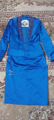کت و دامن سه تیکه دست دوز در گروه خرید و فروش لوازم شخصی در اصفهان در شیپور-عکس1