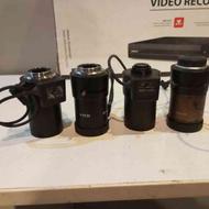 تعدادی لنز دوربین مداربسته 6-60 mm و 2.8-12 mm