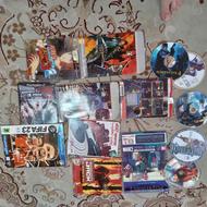 فروش دستگاه بازی پلی استیشن 2 با 14 عدد سی دی بازی