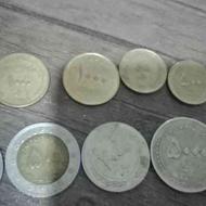 چند عدد سکه قدیمی