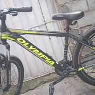 دوچرخه المپیا سایز 26حرفه ای تنه آلمینیوم 21 دنده بدون ایراد